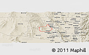 Shaded Relief Panoramic Map of ZIP code 84312