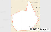 Classic Style Simple Map of ZIP code 84312