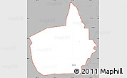 Gray Simple Map of ZIP code 84312
