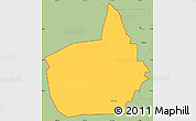 Savanna Style Simple Map of ZIP code 84312