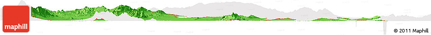 Political Horizon Map of ZIP Code 84313, cropped outside