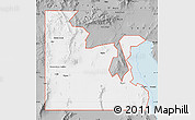 Gray Map of ZIP code 84313
