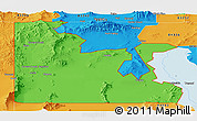 Political Panoramic Map of ZIP code 84313