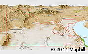 Satellite Panoramic Map of ZIP code 84313