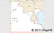 Classic Style Simple Map of ZIP code 84313