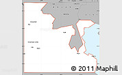 Gray Simple Map of ZIP code 84313