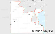Silver Style Simple Map of ZIP code 84313