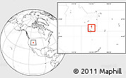 Blank Location Map of ZIP code 84314