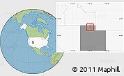 Savanna Style Location Map of ZIP code 84314, highlighted country, highlighted state