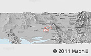 Gray Panoramic Map of ZIP code 84314