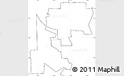 Blank Simple Map of ZIP code 84314, no labels