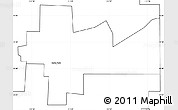 Blank Simple Map of ZIP code 84318