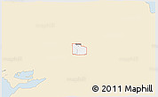 Classic Style 3D Map of ZIP code 84319, single color outside