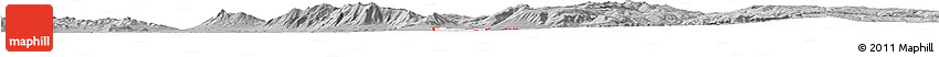 Gray Horizon Map of ZIP Code 84319