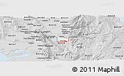Silver Style Panoramic Map of ZIP code 84319