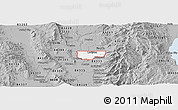Gray Panoramic Map of ZIP code 84320