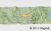 Savanna Style Panoramic Map of ZIP code 84320