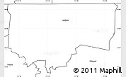 Blank Simple Map of ZIP code 84320