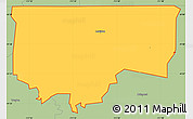 Savanna Style Simple Map of ZIP code 84320