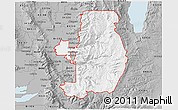 Gray 3D Map of ZIP code 84321