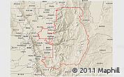 Shaded Relief 3D Map of ZIP code 84321