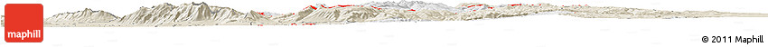 Classic Style Horizon Map of ZIP Code 84321