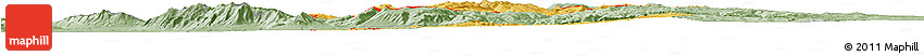 Savanna Style Horizon Map of ZIP Code 84321