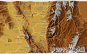Physical 3D Map of ZIP code 84322