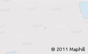 Silver Style 3D Map of ZIP code 84322, single color outside