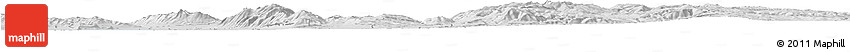 Silver Style Horizon Map of ZIP Code 84322