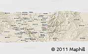 Shaded Relief Panoramic Map of ZIP code 84322