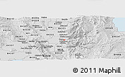 Silver Style Panoramic Map of ZIP code 84322