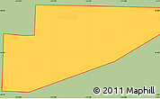 Savanna Style Simple Map of ZIP code 84322, cropped outside