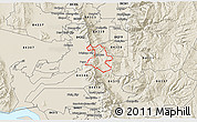 Shaded Relief 3D Map of ZIP code 84324