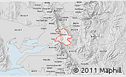 Silver Style 3D Map of ZIP code 84324