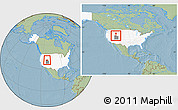 Savanna Style Location Map of ZIP code 84324, highlighted country, highlighted state, within the entire country, hill shading