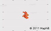 Political Map of ZIP code 84324, cropped outside