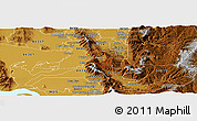 Physical Panoramic Map of ZIP code 84324