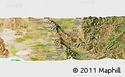 Satellite Panoramic Map of ZIP code 84324