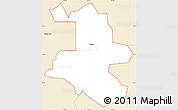 Classic Style Simple Map of ZIP code 84324