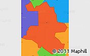 Political Simple Map of ZIP code 84324