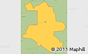 Savanna Style Simple Map of ZIP code 84324