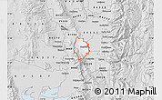 Silver Style Map of ZIP code 84325