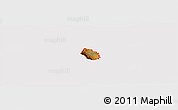 Physical Panoramic Map of ZIP code 84325, cropped outside
