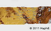 Physical Panoramic Map of ZIP code 84325