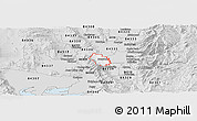 Silver Style Panoramic Map of ZIP code 84325