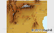 Physical 3D Map of ZIP code 84329