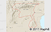 Shaded Relief 3D Map of ZIP code 84329