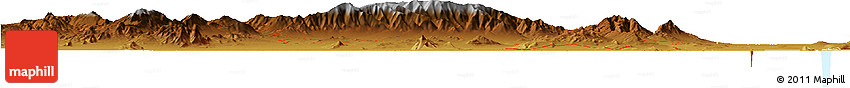 Physical Horizon Map of ZIP Code 84329