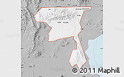 Gray Map of ZIP code 84329
